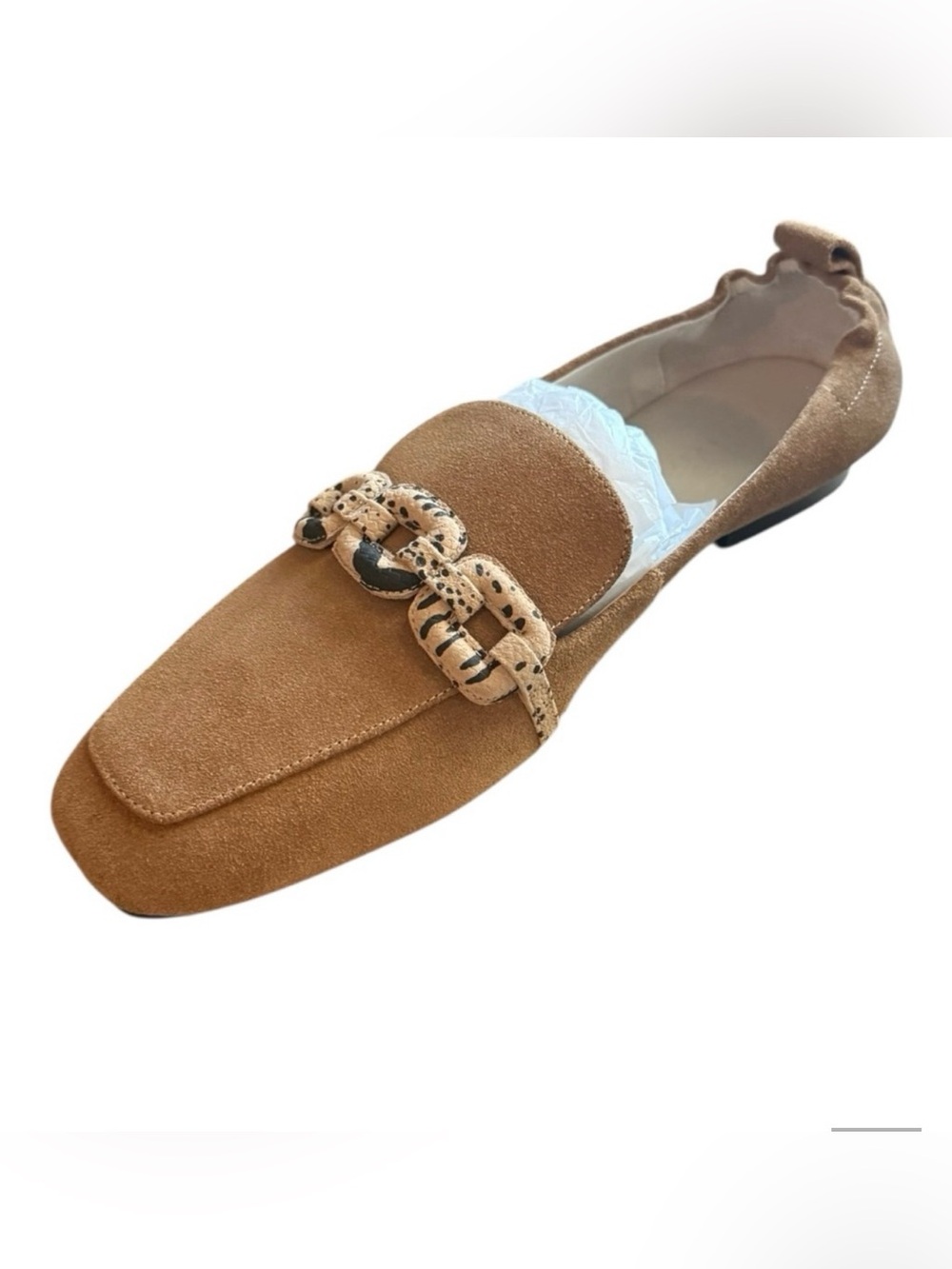 Sanctuary Blast Slip On Loafers with Animal Prony Buckle